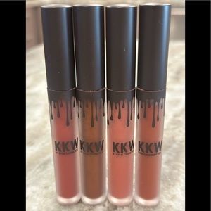 KKW x Kylie Cosmetics discontinued lip set